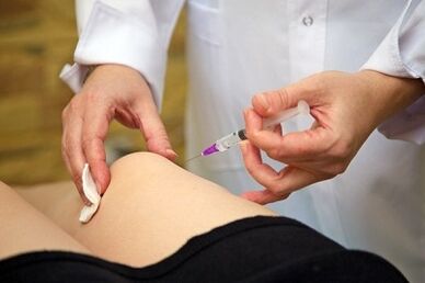 injection for the treatment of knee joint arthrosis