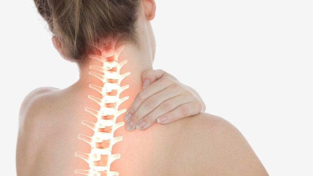 Osteochondrosis of the cervical area